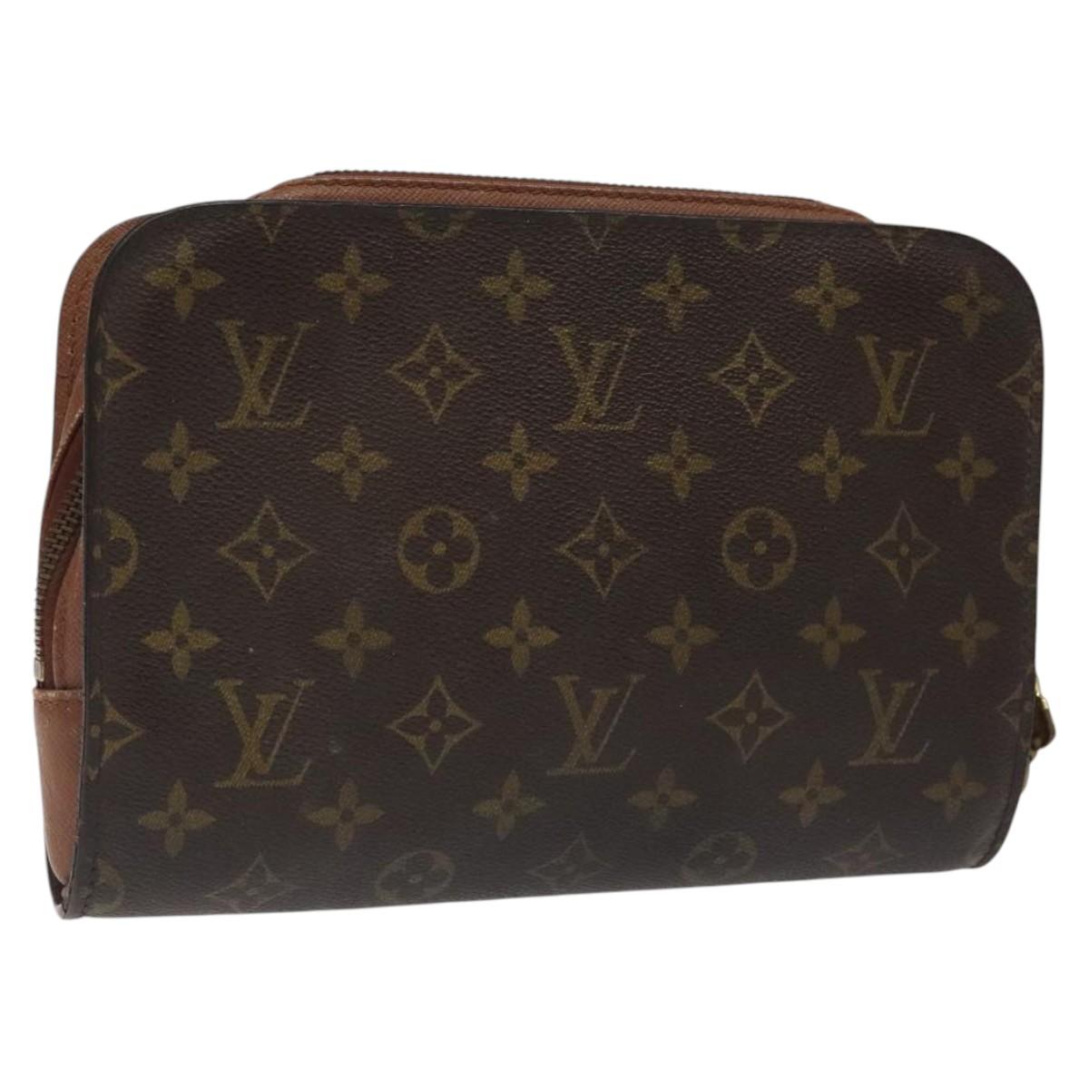LOUIS VUITTON Monogram Orsay Clutch Bag M51790 LV Auth 116143