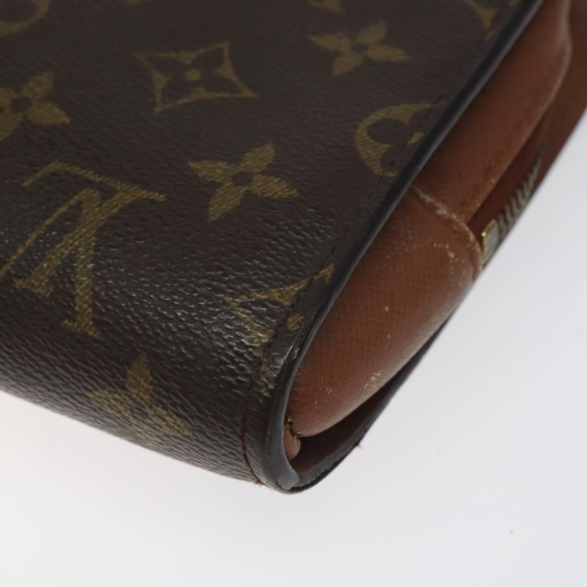 LOUIS VUITTON Monogram Orsay Clutch Bag M51790 LV Auth 116143