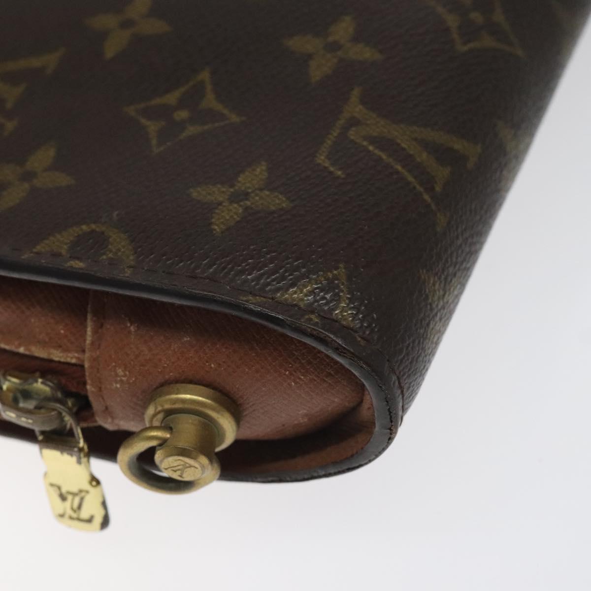 LOUIS VUITTON Monogram Orsay Clutch Bag M51790 LV Auth 116143