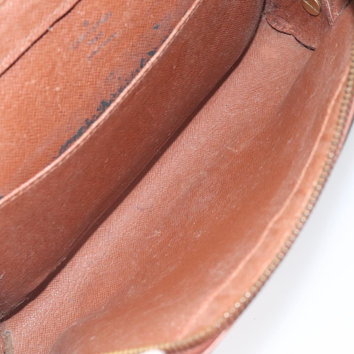 LOUIS VUITTON Monogram Orsay Clutch Bag M51790 LV Auth 116143