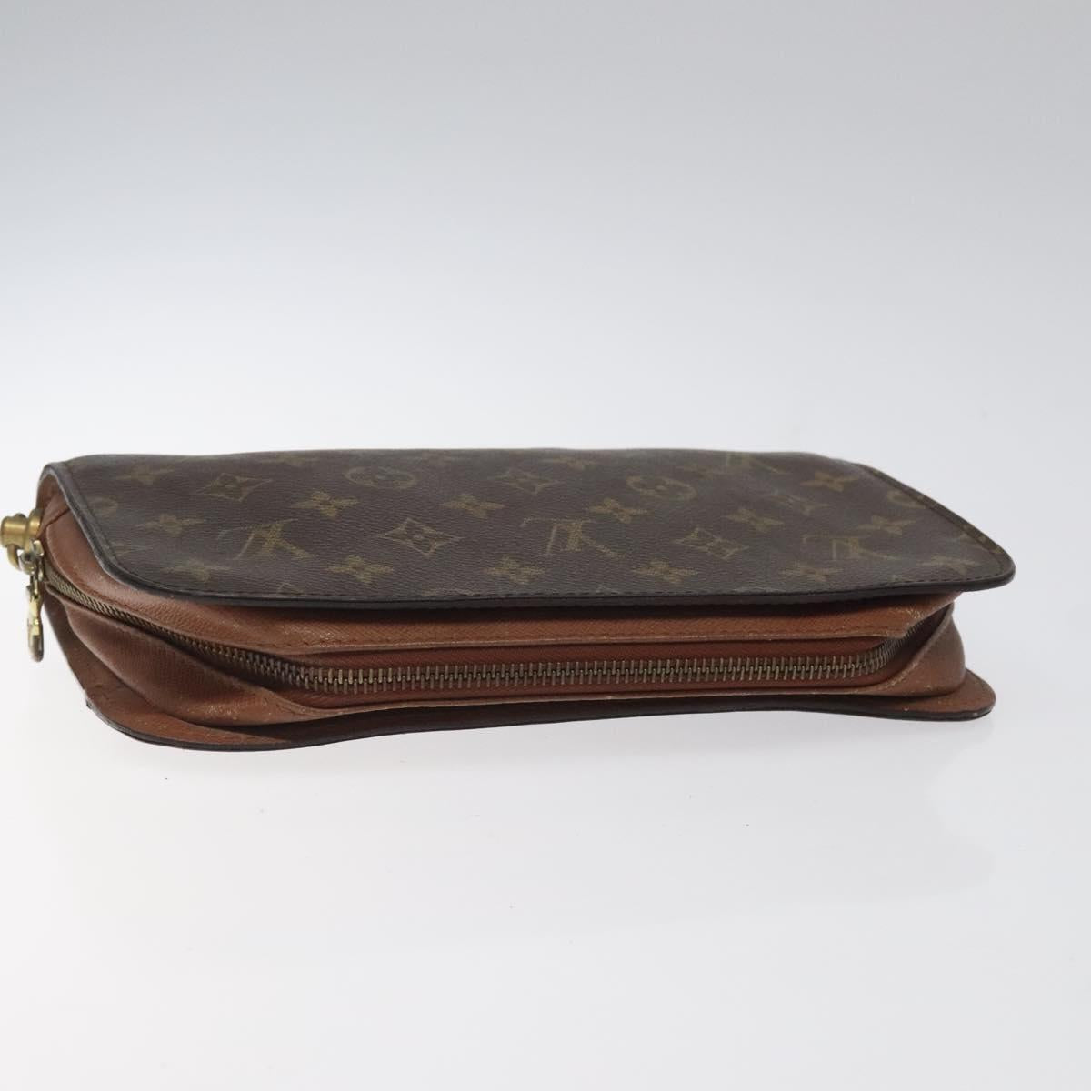LOUIS VUITTON Monogram Orsay Clutch Bag M51790 LV Auth 116143