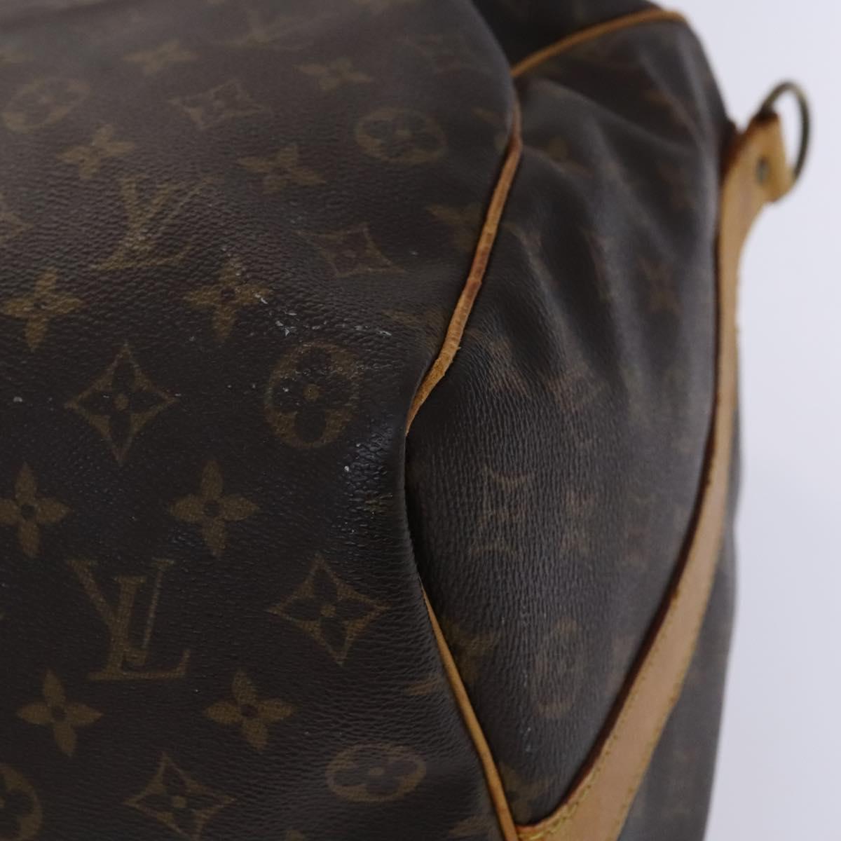 LOUIS VUITTON Monogram Keepall Bandouliere 50 Boston Bag M41416 LV Auth 116149