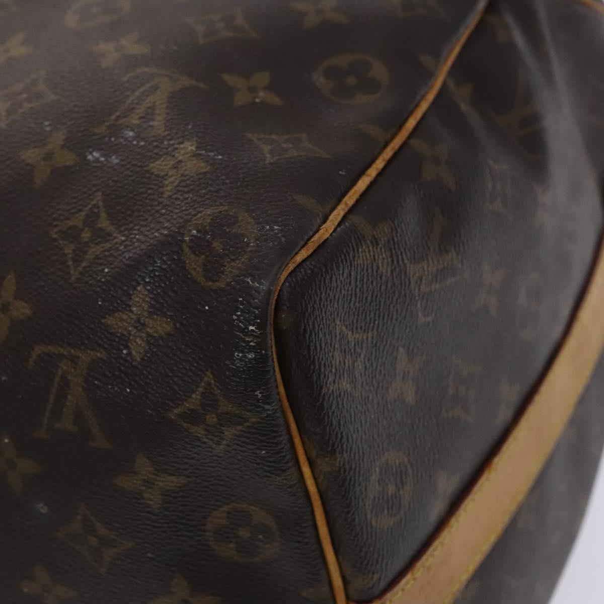LOUIS VUITTON Monogram Keepall Bandouliere 50 Boston Bag M41416 LV Auth 116149