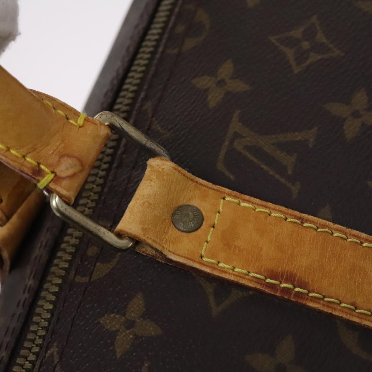 LOUIS VUITTON Monogram Keepall Bandouliere 50 Boston Bag M41416 LV Auth 116149