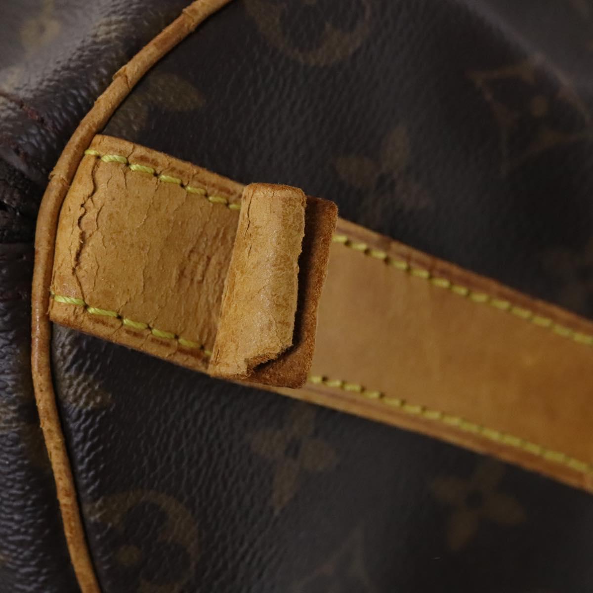LOUIS VUITTON Monogram Keepall Bandouliere 50 Boston Bag M41416 LV Auth 116149
