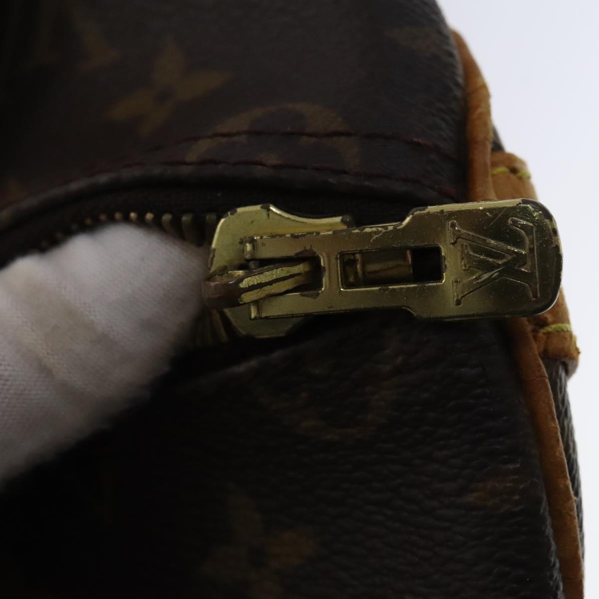 LOUIS VUITTON Monogram Keepall Bandouliere 50 Boston Bag M41416 LV Auth 116149