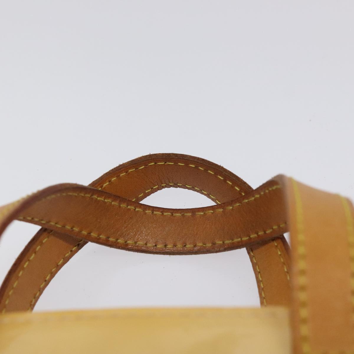 LOUIS VUITTON Monogram Vernis Reade PM Bag Marshmallow Pink M91306 Auth 116202