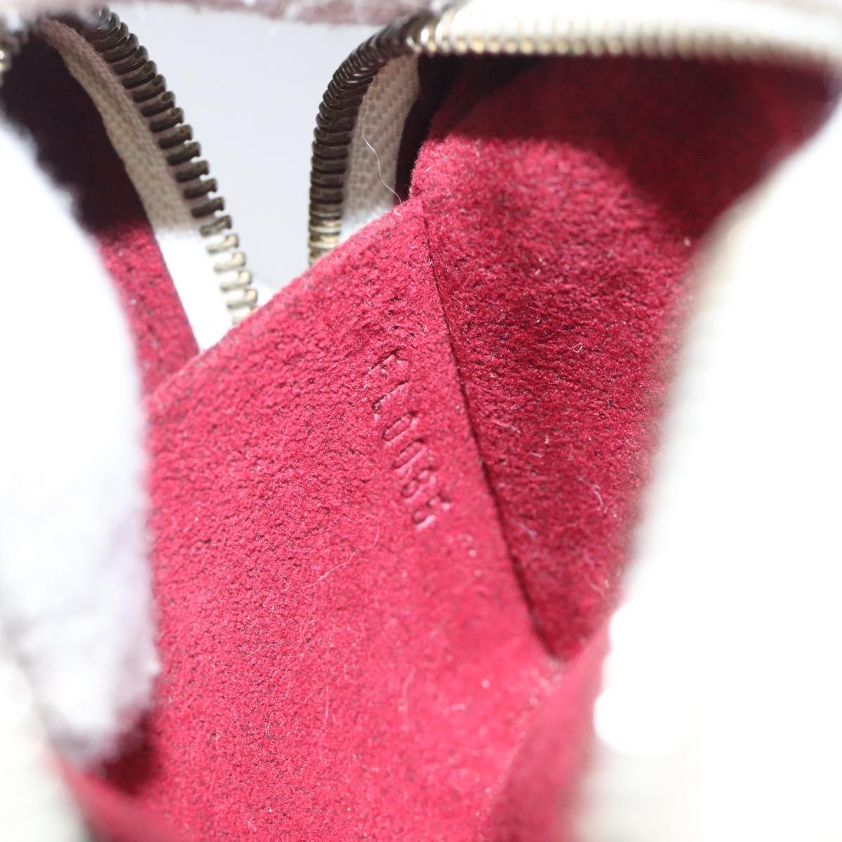 LOUIS VUITTON Monogram Multicolor Trousse Wapity Pouch White M58033 Auth 116230