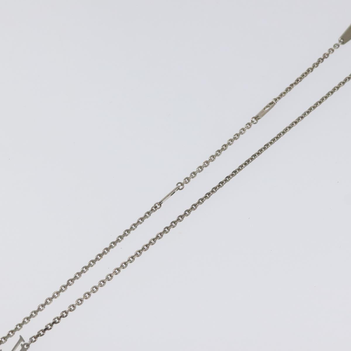 LOUIS VUITTON Collier Vivienne Necklace metal Navy MP3194 LV Auth 116260