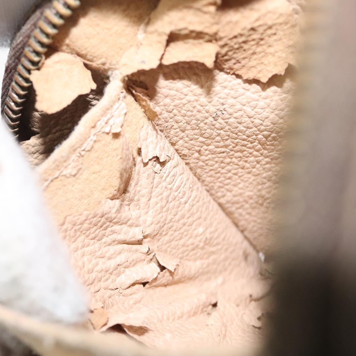 LOUIS VUITTON Monogram Pochette Cosmetic PM Cosmetic Pouch M47515 LV Auth 116269