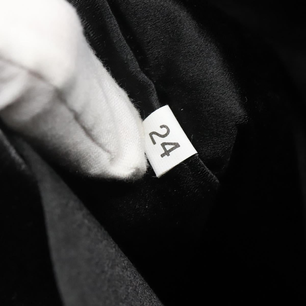 PRADA Hand Bag Nylon White Silver Auth 116272