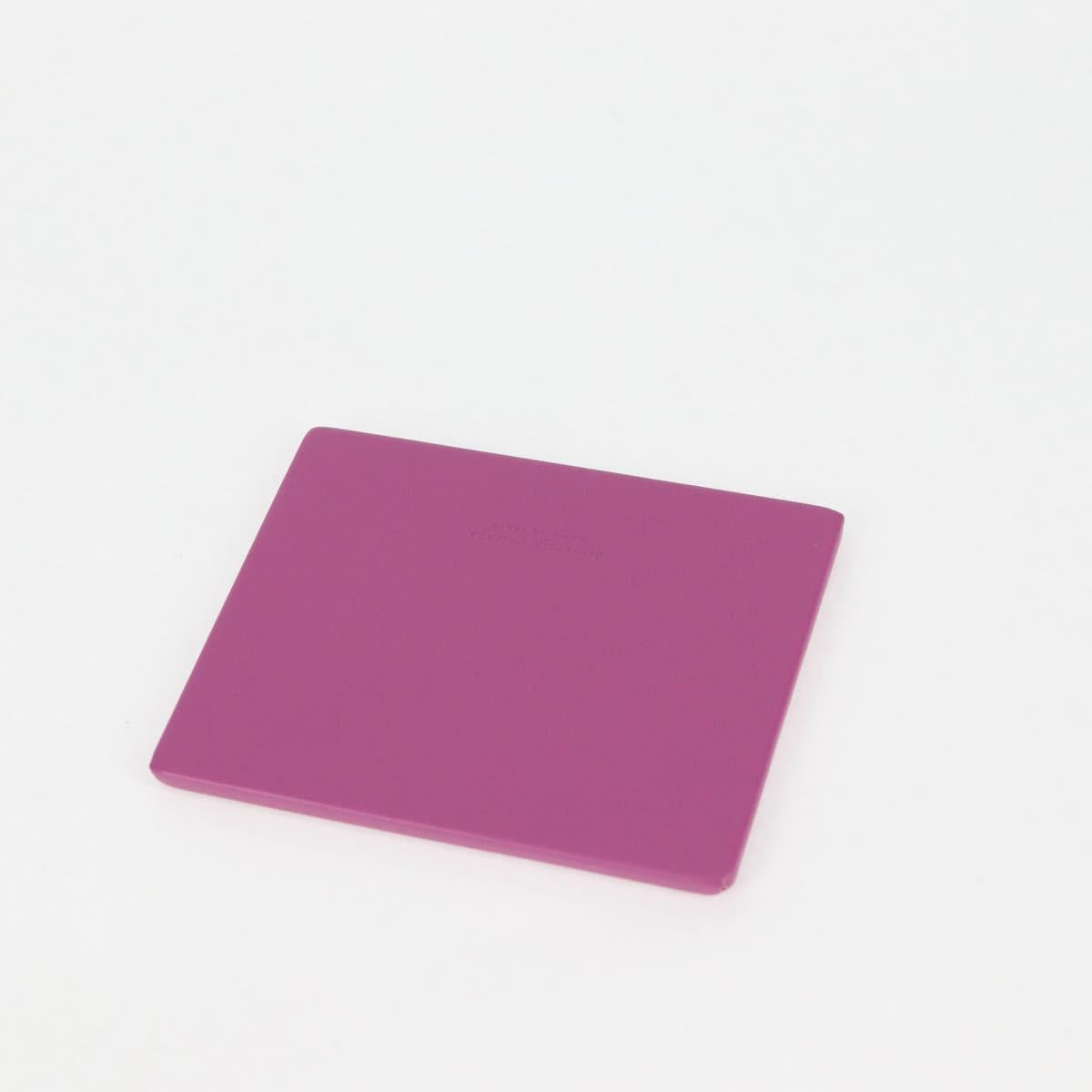 BOTTEGAVENETA INTRECCIATO Chain Shoulder Bag Leather Purple Auth 116278AM