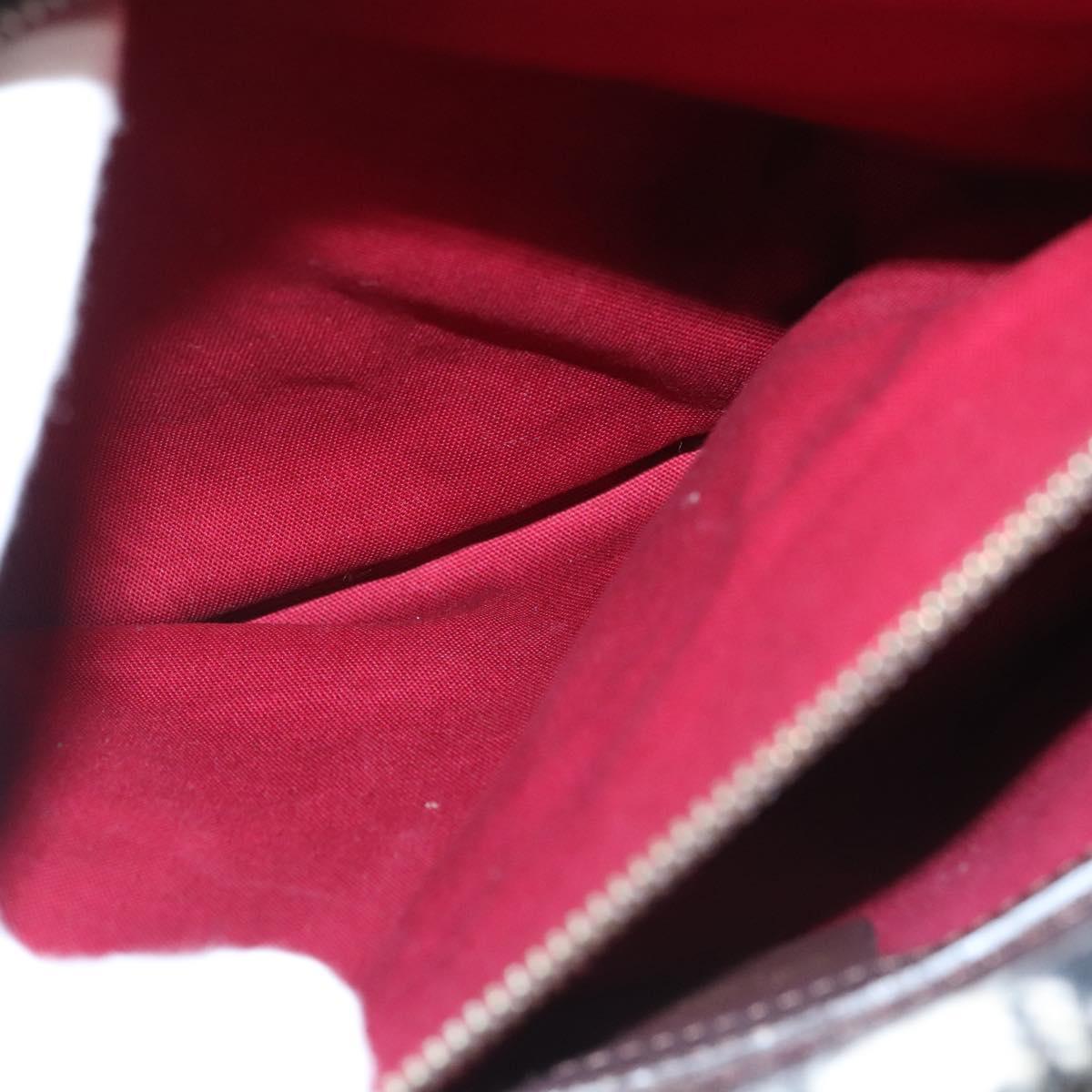 BURBERRY Nova Check Tote Bag Wool Beige Gold Auth 116293