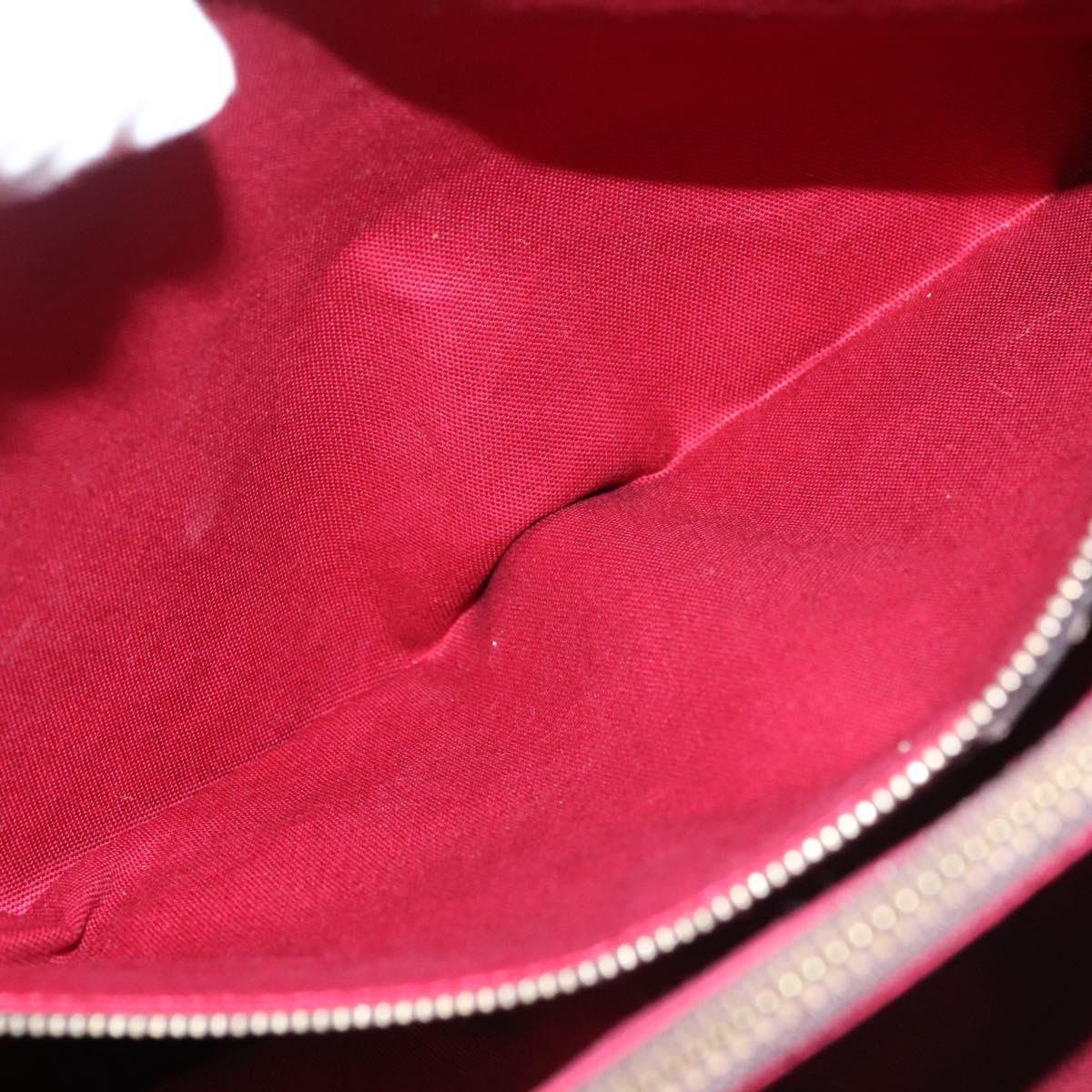 BURBERRY Nova Check Tote Bag Wool Beige Gold Auth 116293