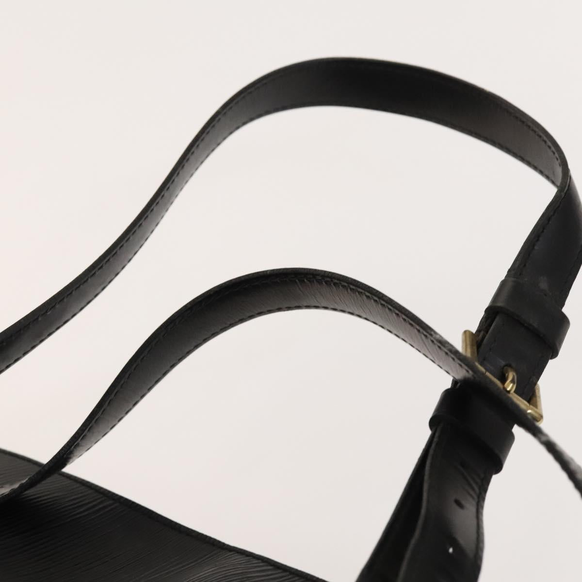 LOUIS VUITTON Epi Gobelins Backpack Black M52292 LV Auth 116303