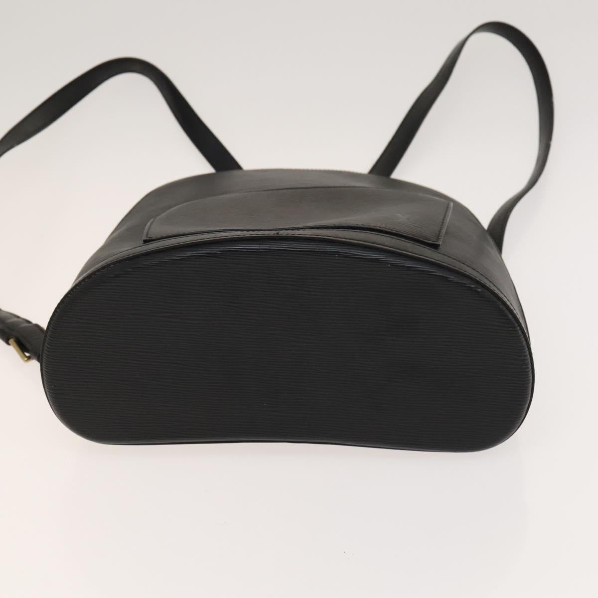 LOUIS VUITTON Epi Gobelins Backpack Black M52292 LV Auth 116303