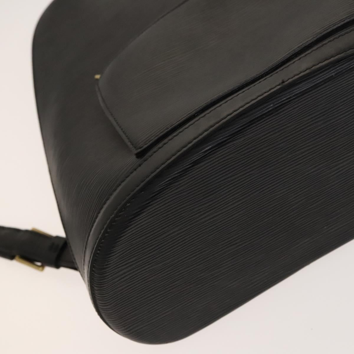 LOUIS VUITTON Epi Gobelins Backpack Black M52292 LV Auth 116303