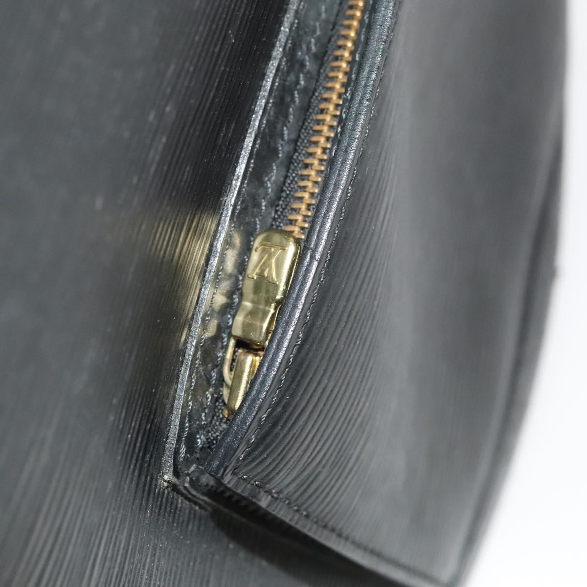 LOUIS VUITTON Epi Gobelins Backpack Black M52292 LV Auth 116303