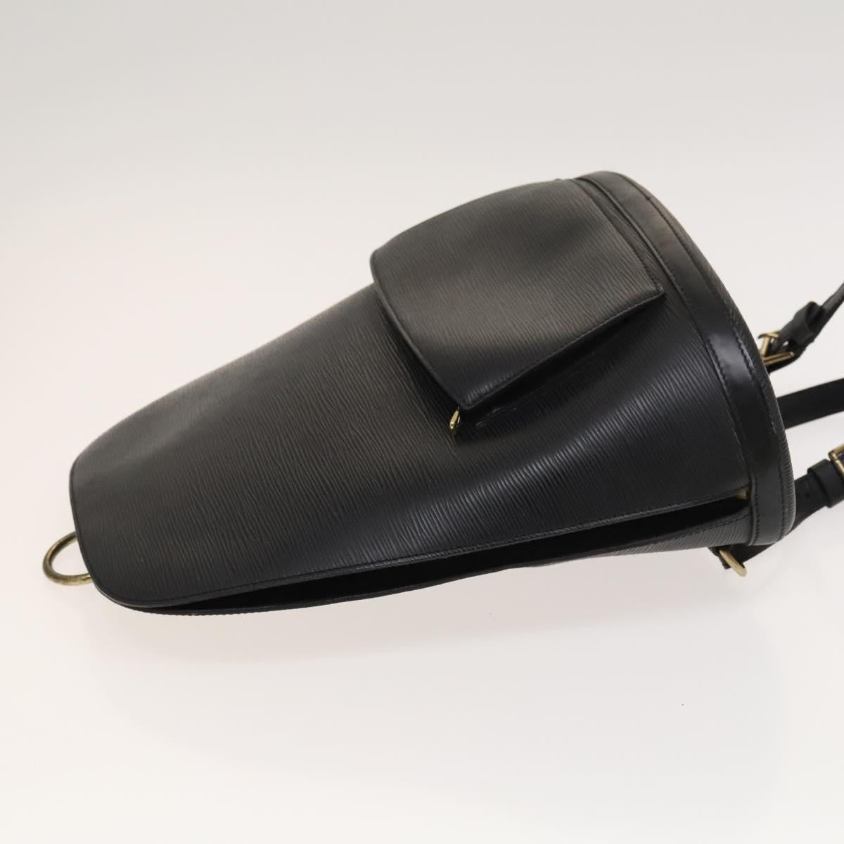 LOUIS VUITTON Epi Gobelins Backpack Black M52292 LV Auth 116303