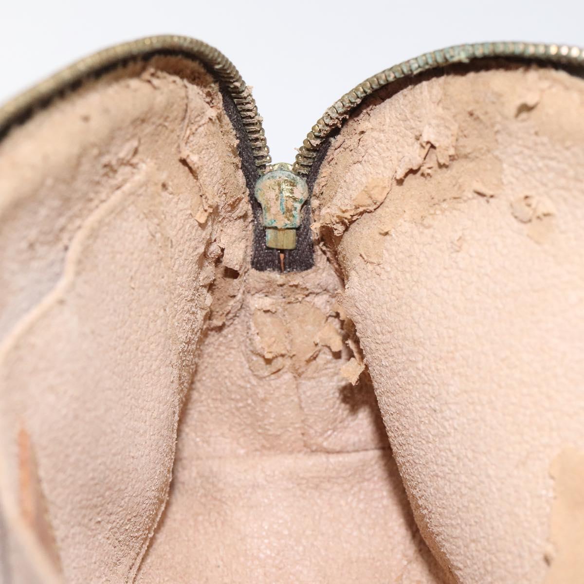 LOUIS VUITTON Monogram Pochette Cosmetic PM Cosmetic Pouch M47515 LV Auth 116305