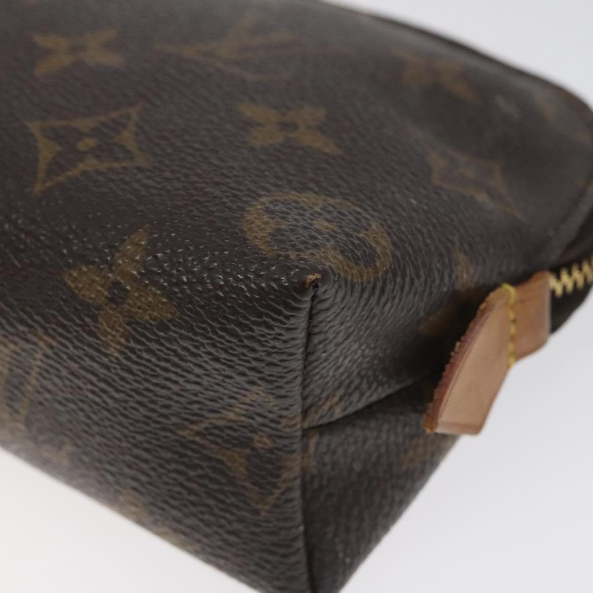 LOUIS VUITTON Monogram Pochette Cosmetic PM Cosmetic Pouch M47515 LV Auth 116305