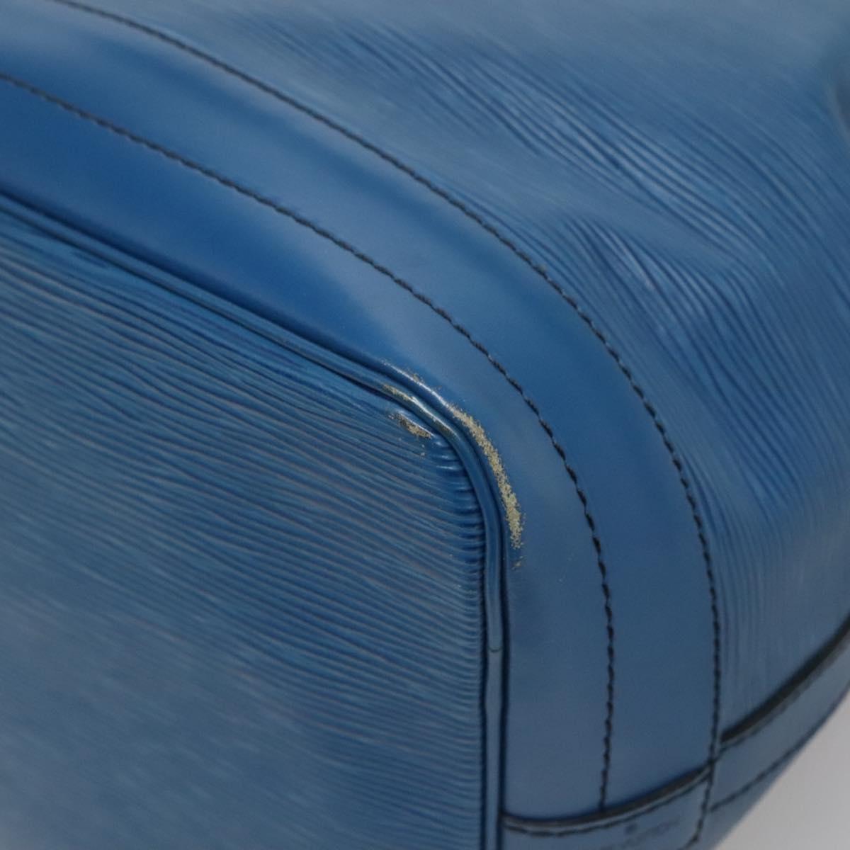 LOUIS VUITTON Epi Noe Shoulder Bag Toledo Blue M44005 LV Auth 116344