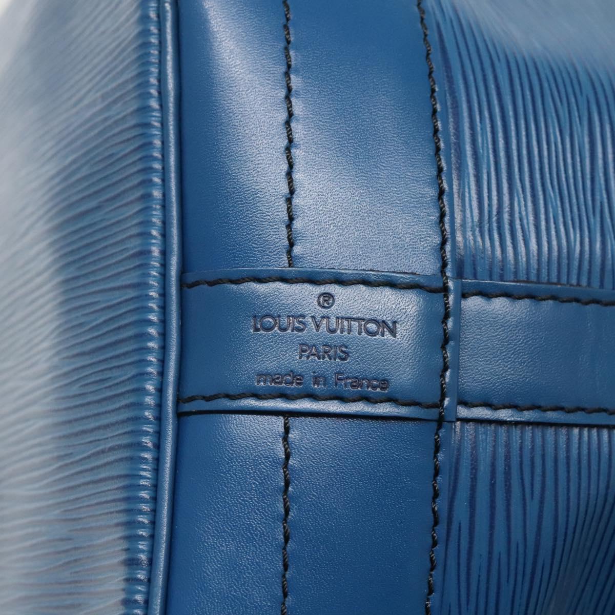 LOUIS VUITTON Epi Noe Shoulder Bag Toledo Blue M44005 LV Auth 116344