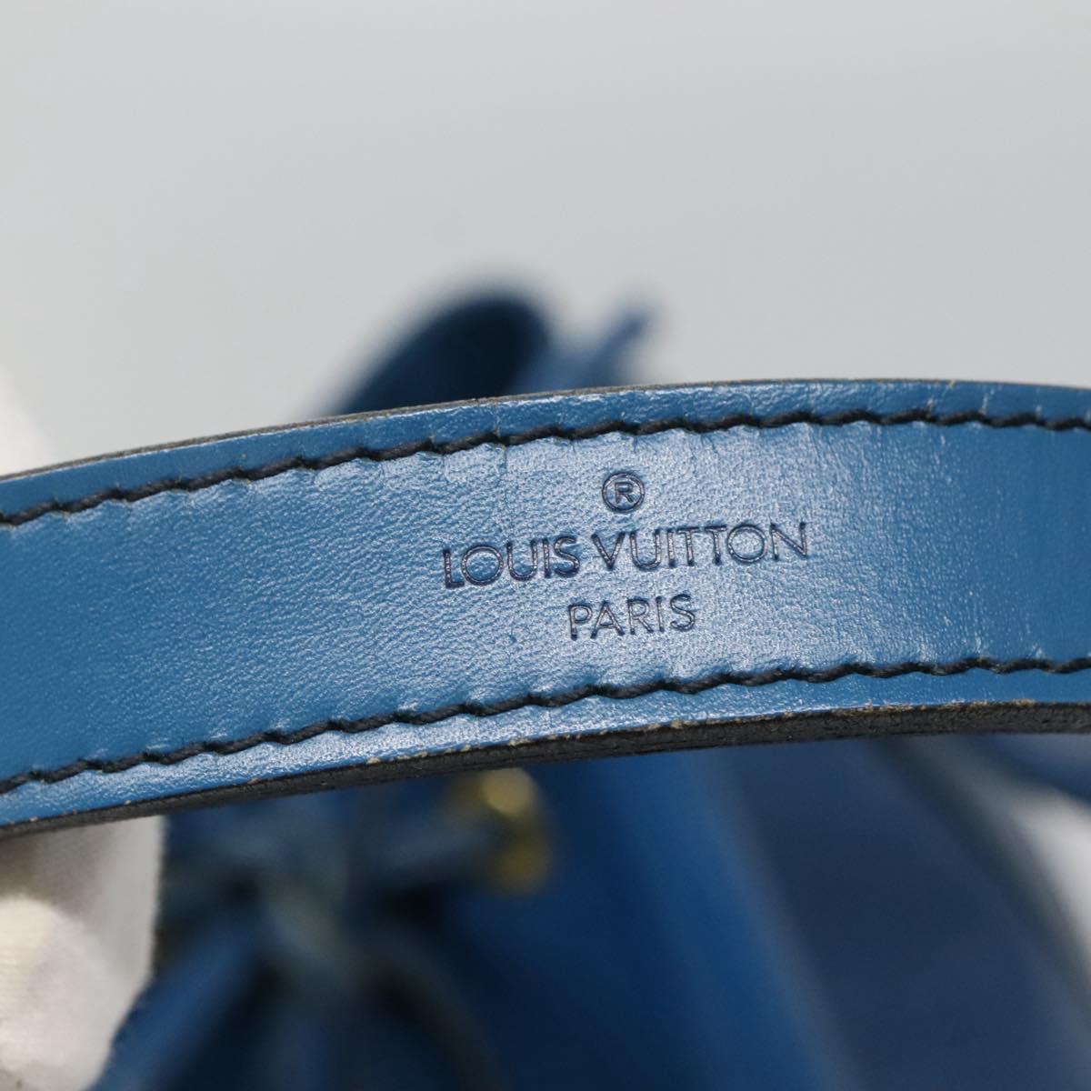 LOUIS VUITTON Epi Noe Shoulder Bag Toledo Blue M44005 LV Auth 116344