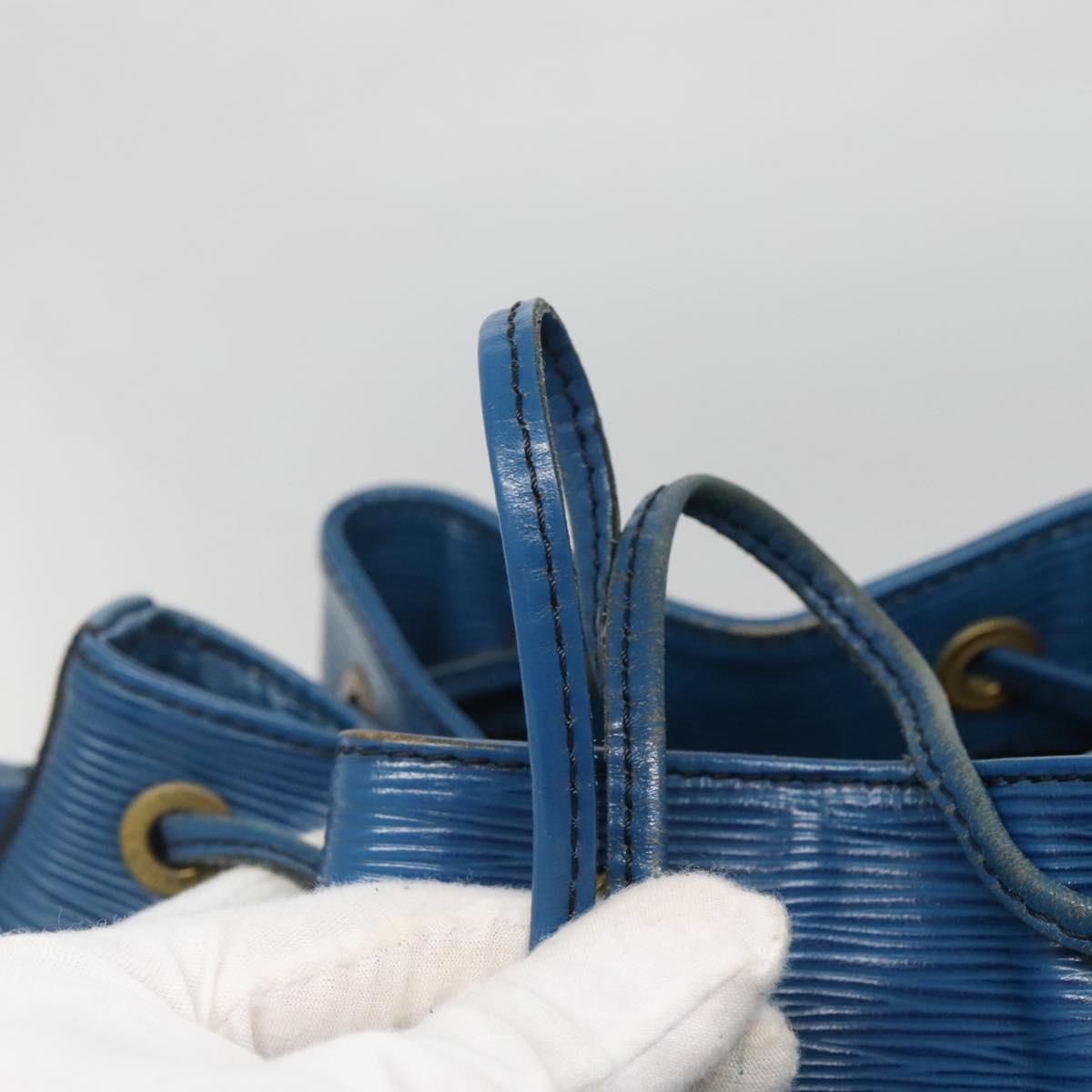 LOUIS VUITTON Epi Noe Shoulder Bag Toledo Blue M44005 LV Auth 116344