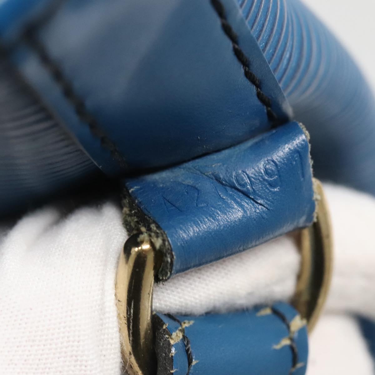 LOUIS VUITTON Epi Noe Shoulder Bag Toledo Blue M44005 LV Auth 116344