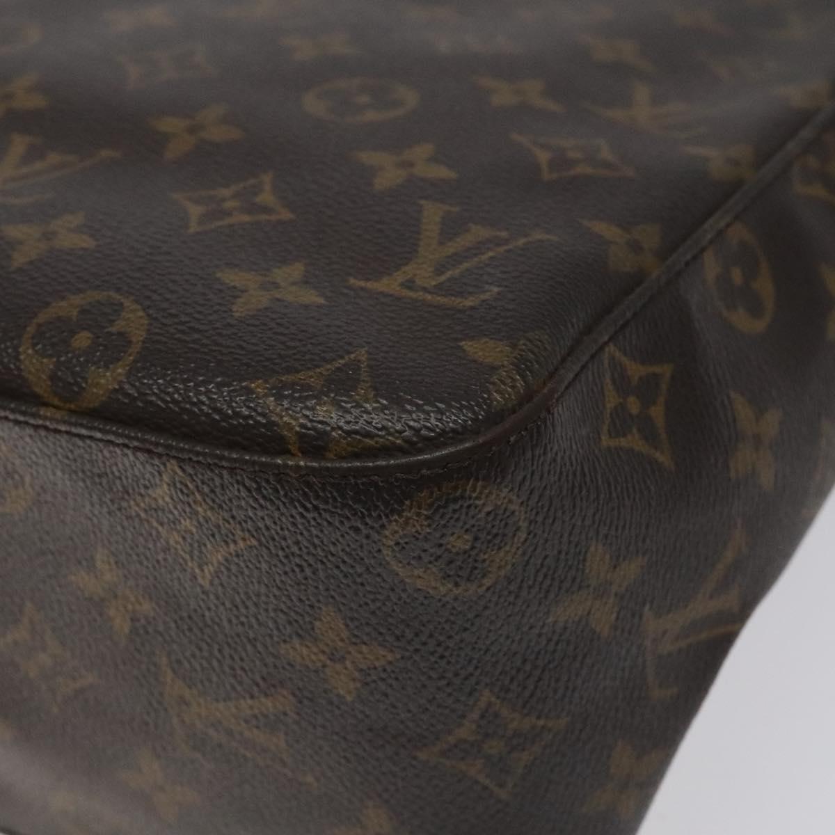 LOUIS VUITTON Monogram Looping GM Shoulder Bag M51145 LV Auth 116345