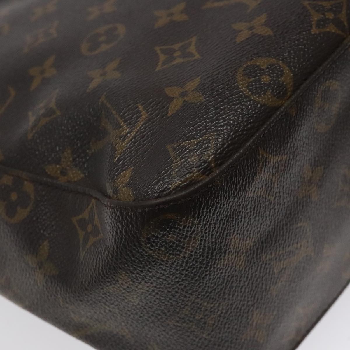 LOUIS VUITTON Monogram Looping GM Shoulder Bag M51145 LV Auth 116345