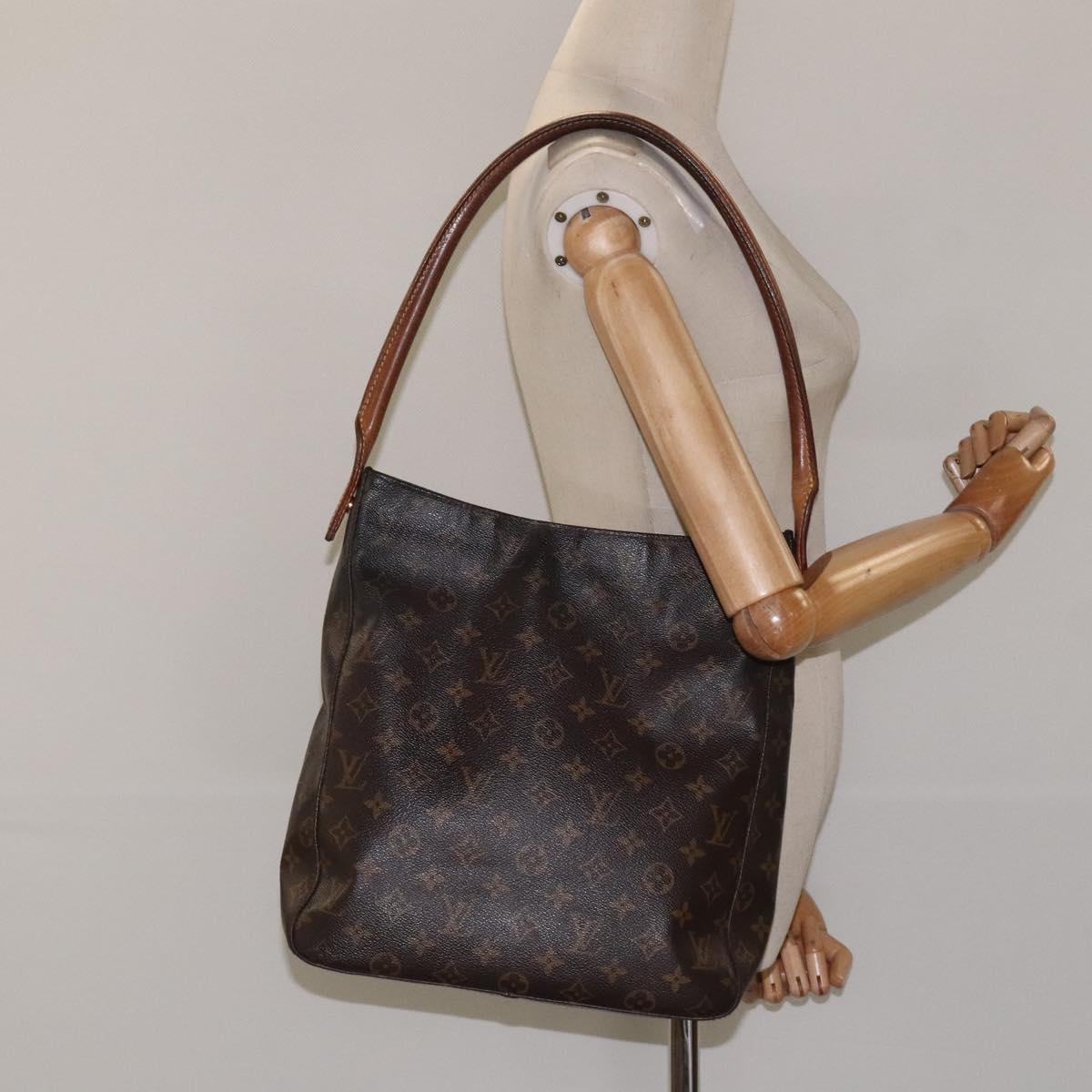 LOUIS VUITTON Monogram Looping GM Shoulder Bag M51145 LV Auth 116345