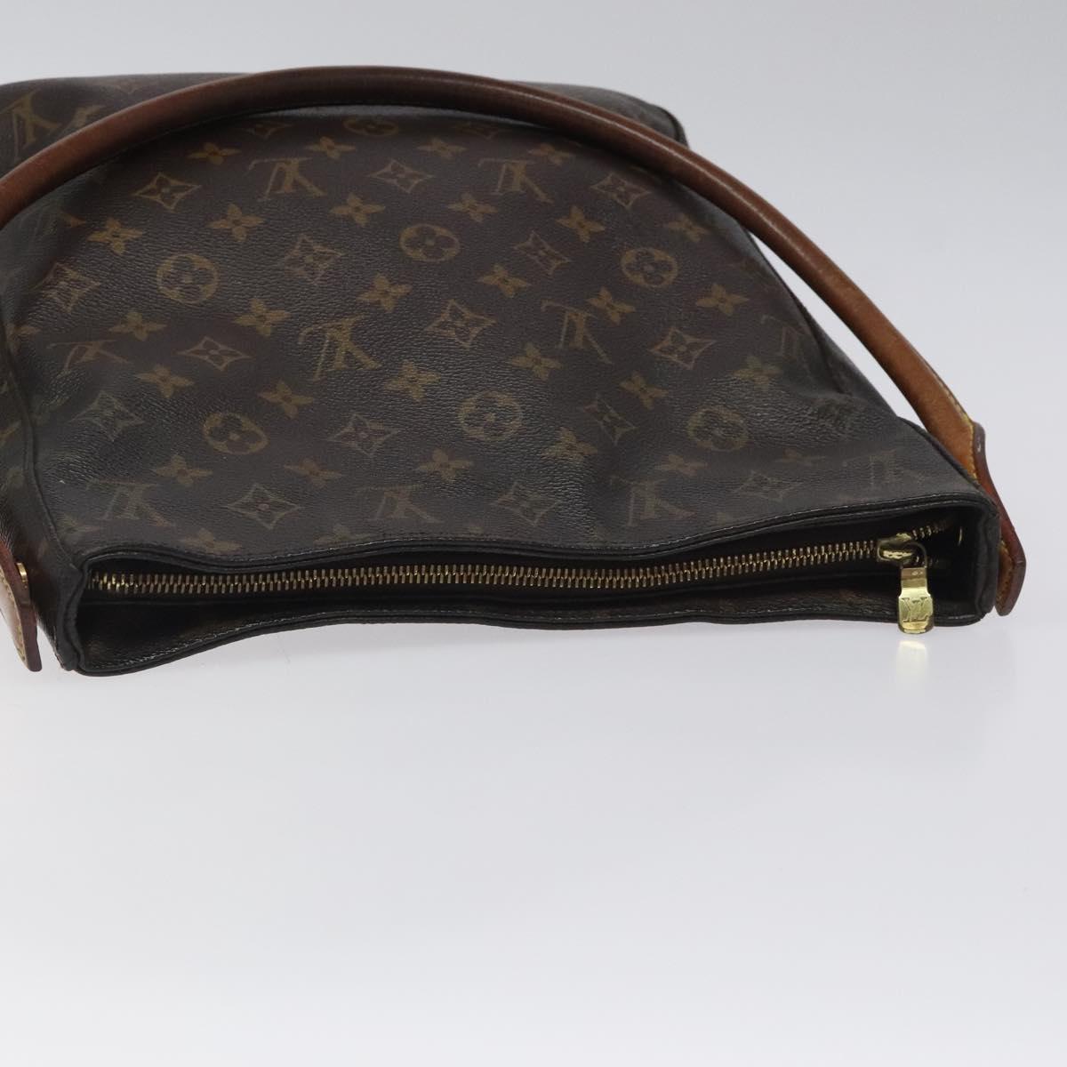 LOUIS VUITTON Monogram Looping GM Shoulder Bag M51145 LV Auth 116345