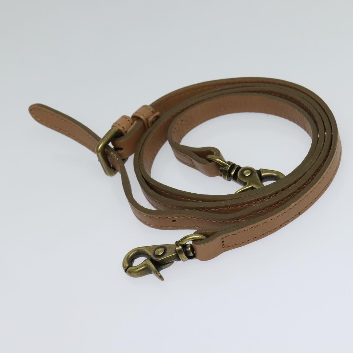 BURBERRY Blue Label Hand Bag Suede Leather 2way Beige Auth 116361