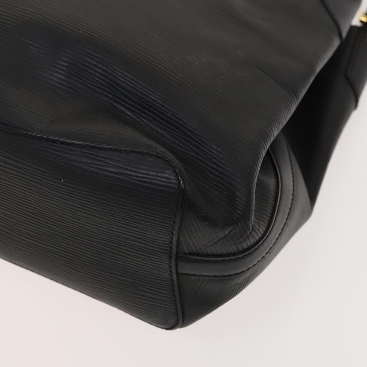 LOUIS VUITTON Epi Mandala MM Shoulder Bag Black M58892 LV Auth 116378