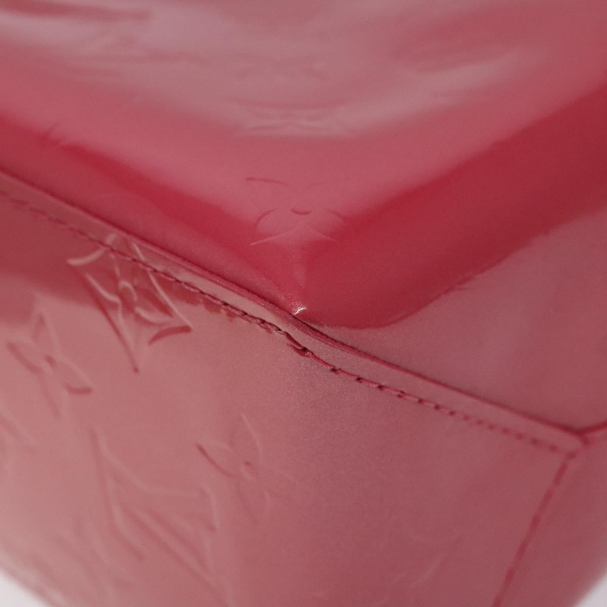 LOUIS VUITTON Monogram Vernis Reade PM Hand Bag Fran Boise M9132F Auth 116414AM