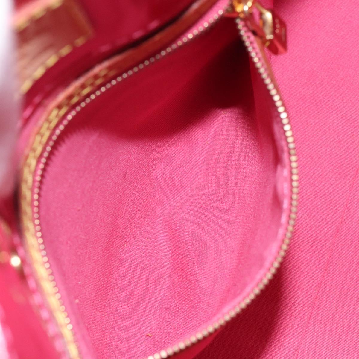 LOUIS VUITTON Monogram Vernis Reade PM Hand Bag Fran Boise M9132F Auth 116414V