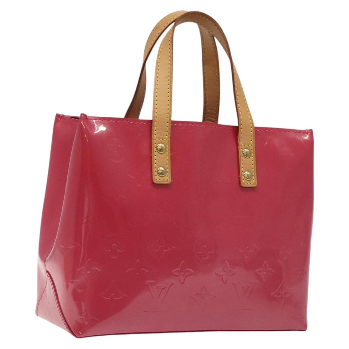 LOUIS VUITTON Monogram Vernis Reade PM Hand Bag Fran Boise M9132F Auth 116414V