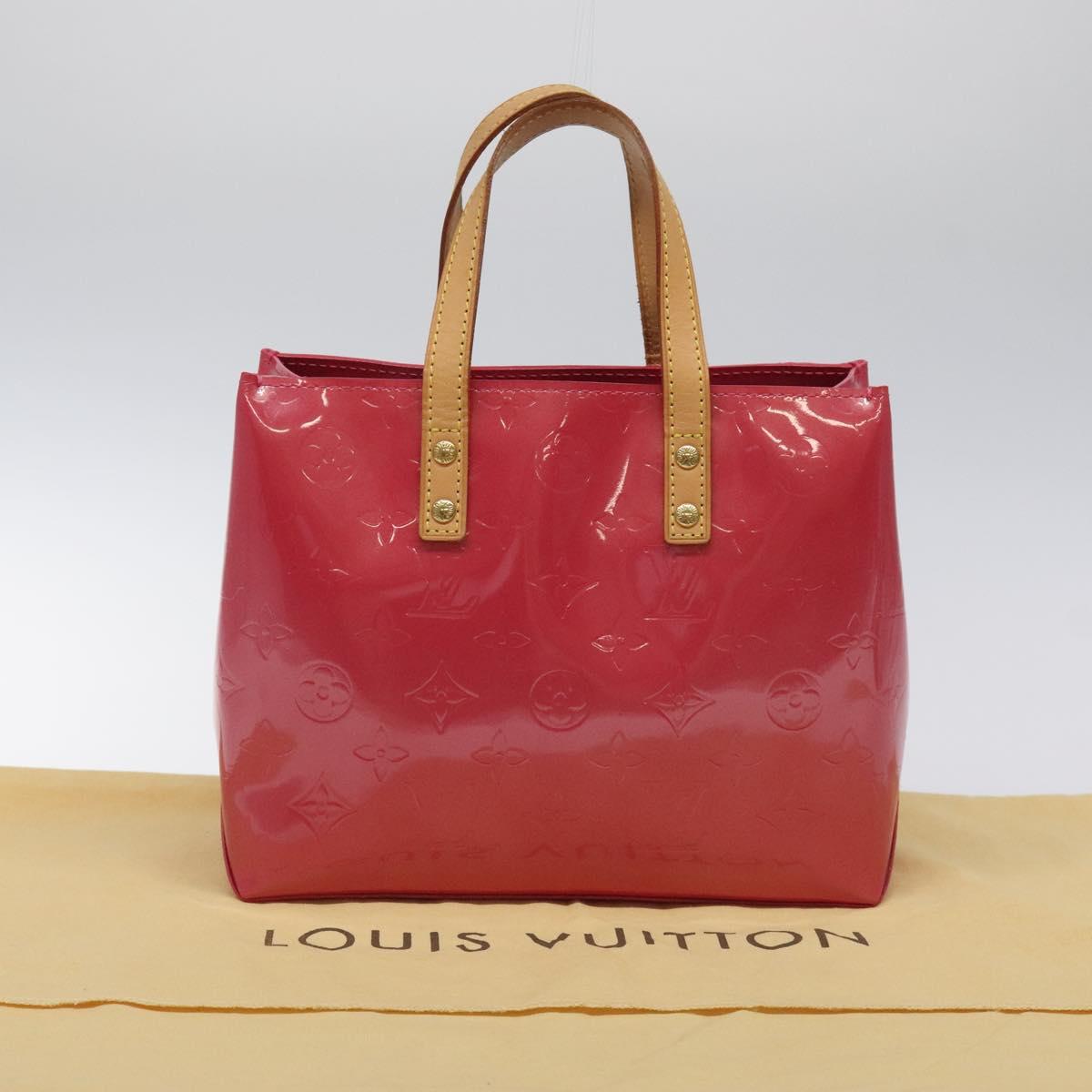 LOUIS VUITTON Monogram Vernis Reade PM Hand Bag Fran Boise M9132F Auth 116414V