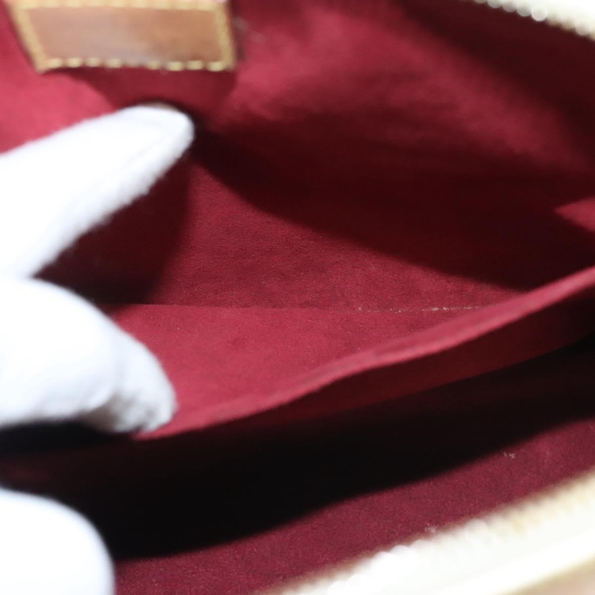 LOUIS VUITTON Monogram Multicolor Alma Hand Bag White M92647 LV Auth 116430A