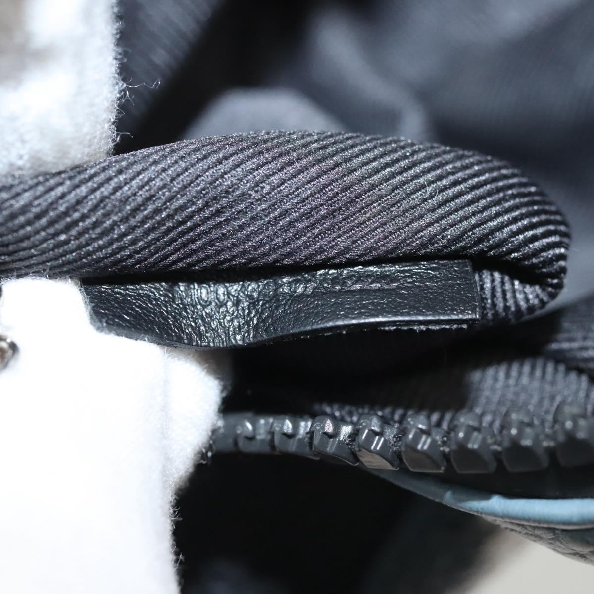 LOUIS VUITTON Square Pouch Color Blocks Pouch Taurillon M00739 LV Auth 116440