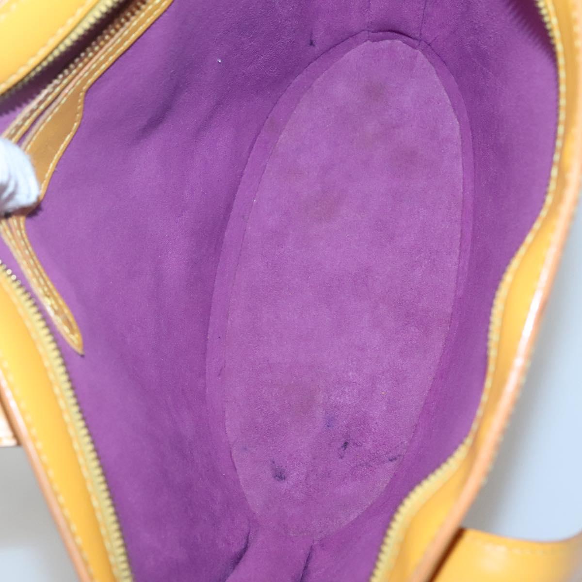 LOUIS VUITTON Epi Saint Jacques Poignees Long Bag Yellow M52339 LV Auth 116451