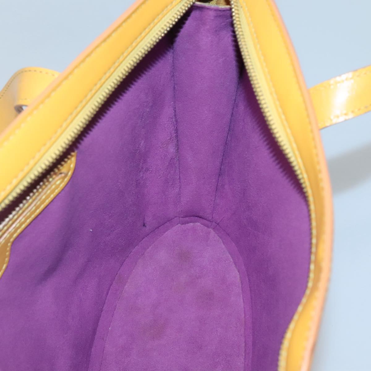 LOUIS VUITTON Epi Saint Jacques Poignees Long Bag Yellow M52339 LV Auth 116451