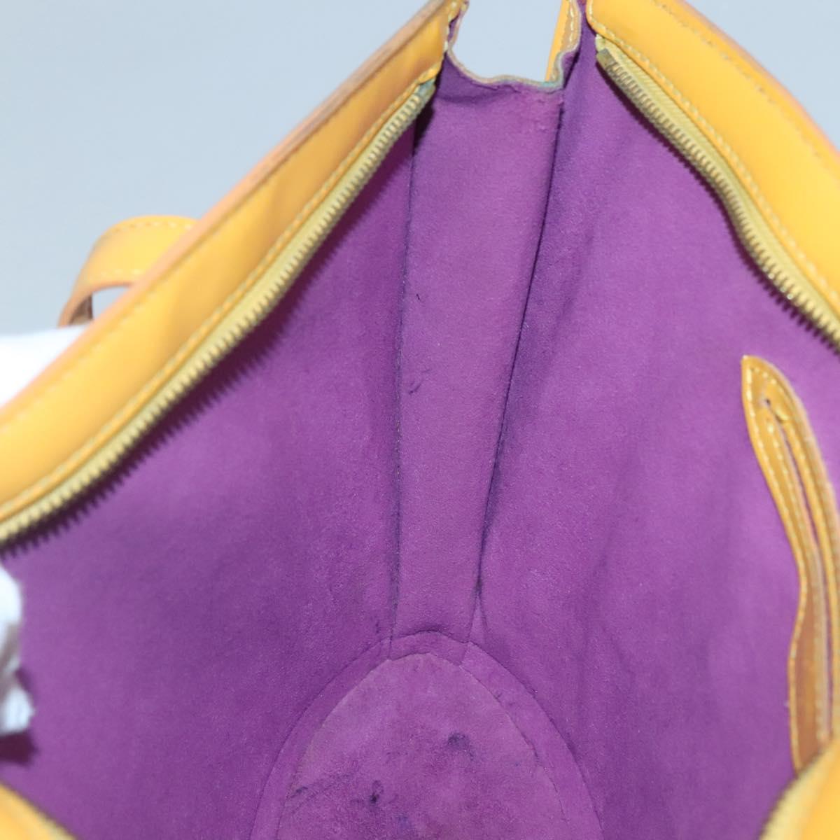 LOUIS VUITTON Epi Saint Jacques Poignees Long Bag Yellow M52339 LV Auth 116451