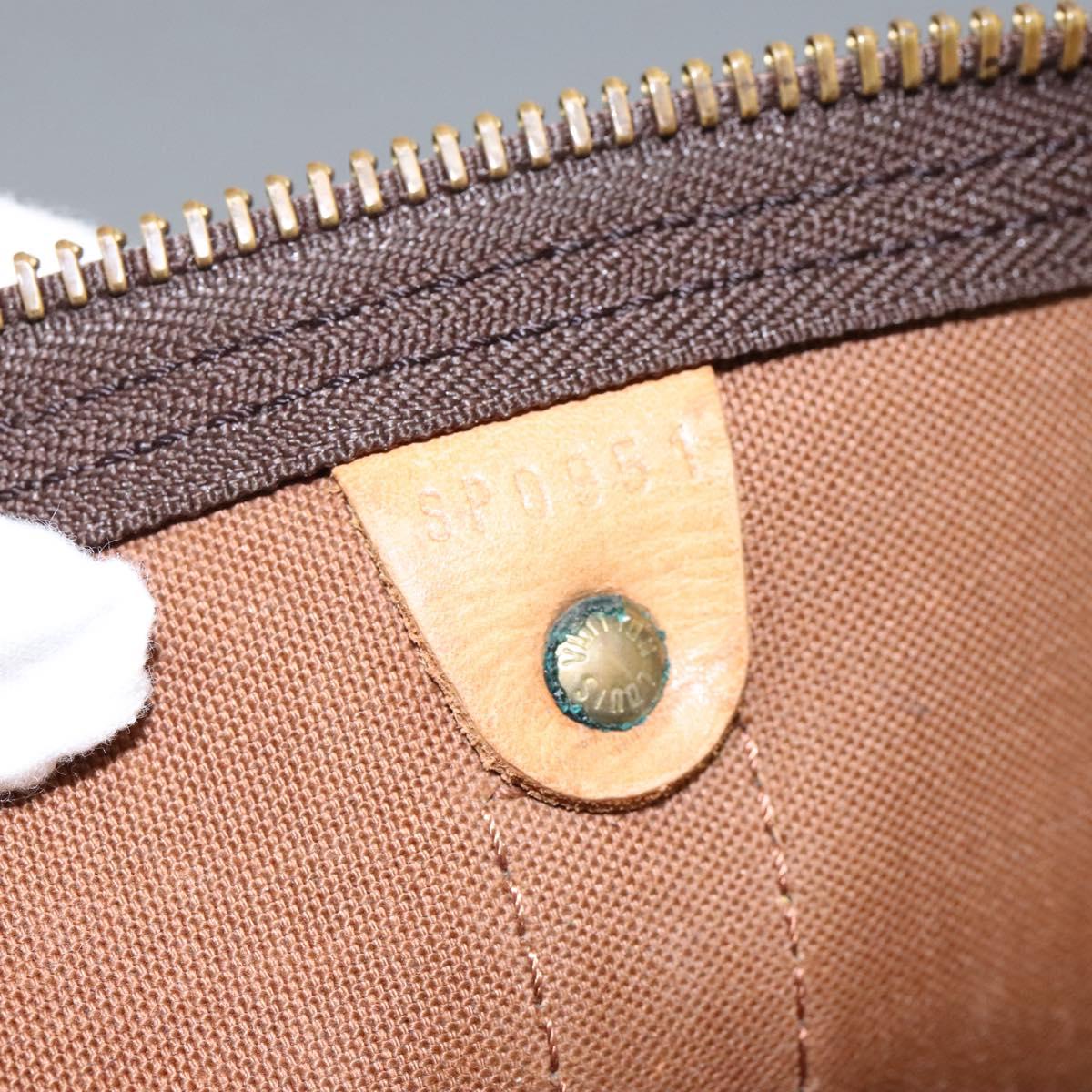 LOUIS VUITTON Monogram Keepall 50 Boston Bag M41426 LV Auth 116455