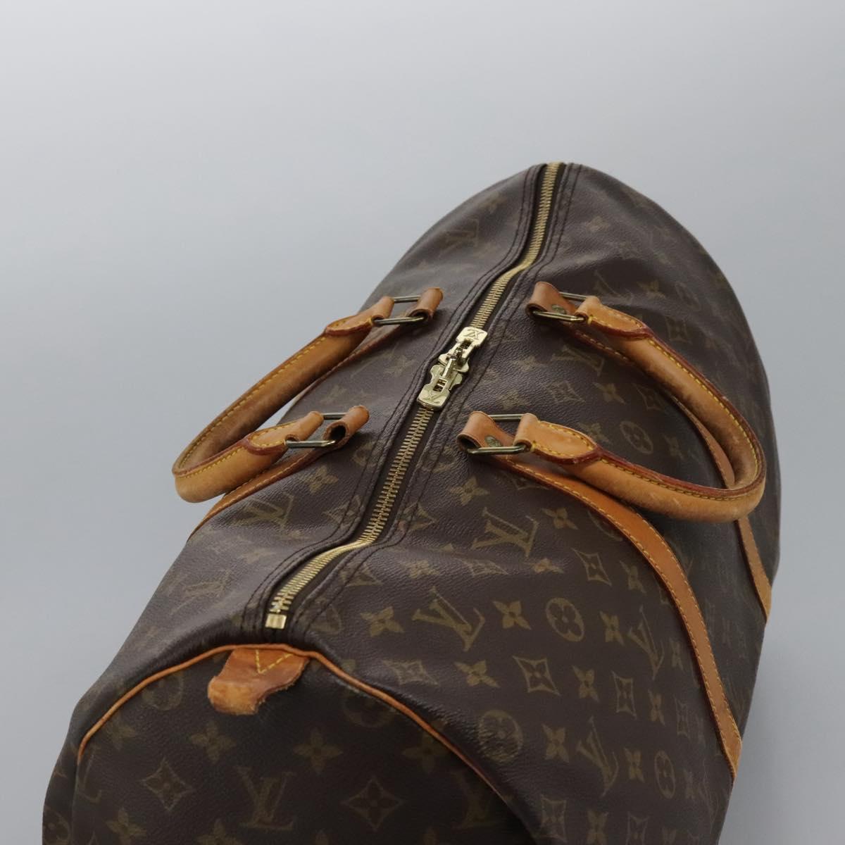 LOUIS VUITTON Monogram Keepall 50 Boston Bag M41426 LV Auth 116455