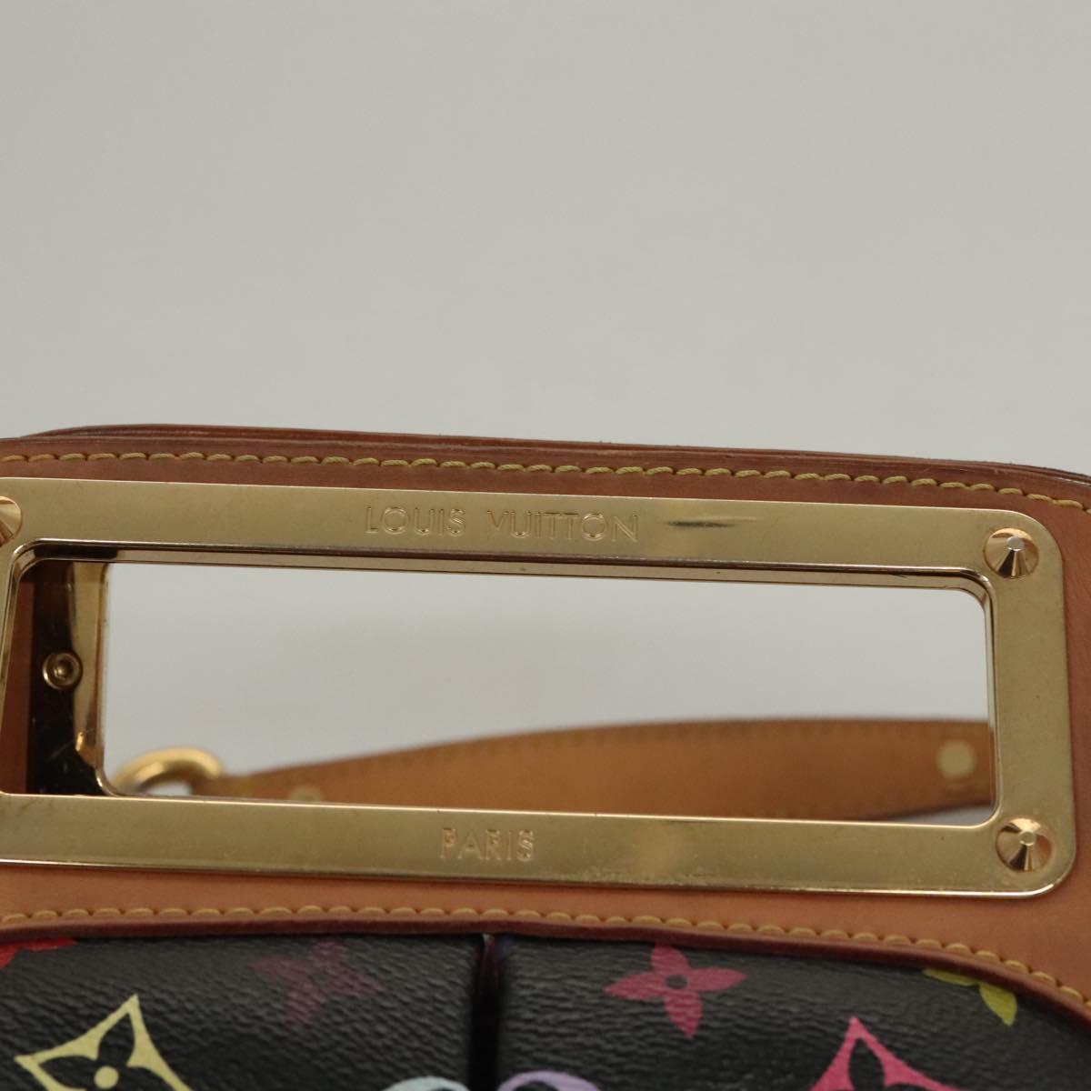 LOUIS VUITTON Monogram Multicolor Judy MM Hand Bag 2Way M40256 LV Auth 116457