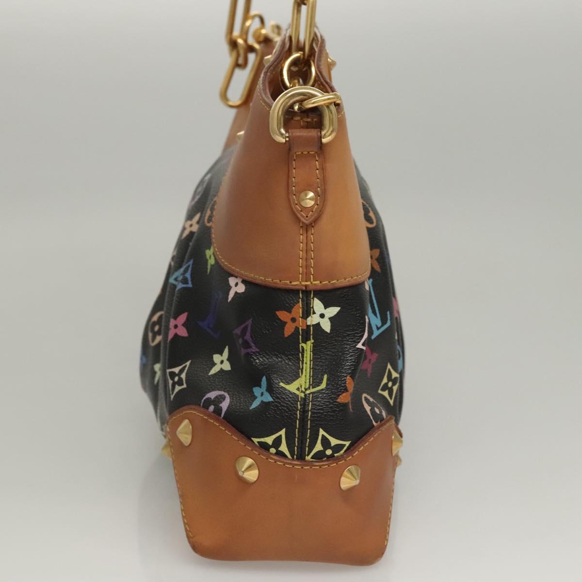 LOUIS VUITTON Monogram Multicolor Judy MM Hand Bag 2Way M40256 LV Auth 116457