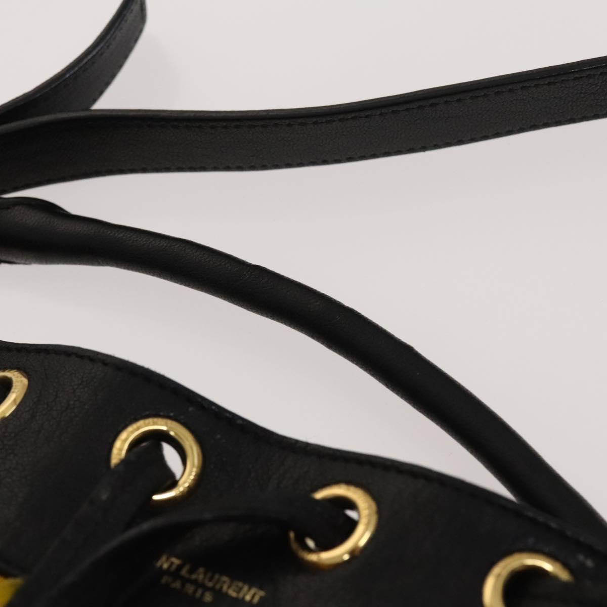 SAINT LAURENT Emmanuel Hand Bag Leather 2way Multicolor GT357603 Auth 116482